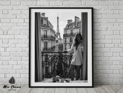 Morning balcony coffee in Paris5