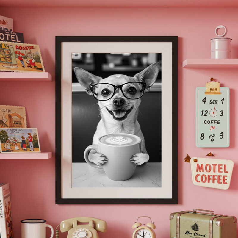 Chihuahua Coffee Time2