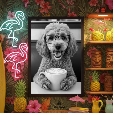 Poodle Coffee Time7