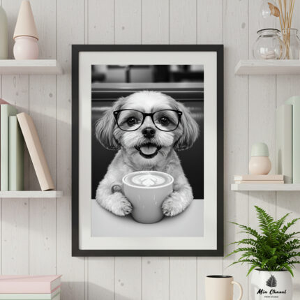 Shih Tzu Coffee Time1