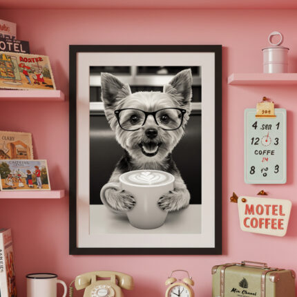 Yorkshire Terrier Coffee Time2