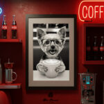Yorkshire Terrier Coffee Time4